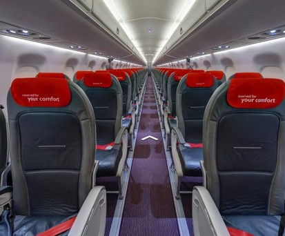 Kabine einer Embraer von Austrian Airlines: Was folgt auf die brasilianischen Flieger?