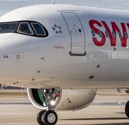 Airbus A320 Neo von Swiss: Deutlich sparsamer als die Vorgängermodelle.