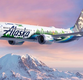 Boeing 737 Max 9 von Alaska Airlines: Forschen für die Umwelt.