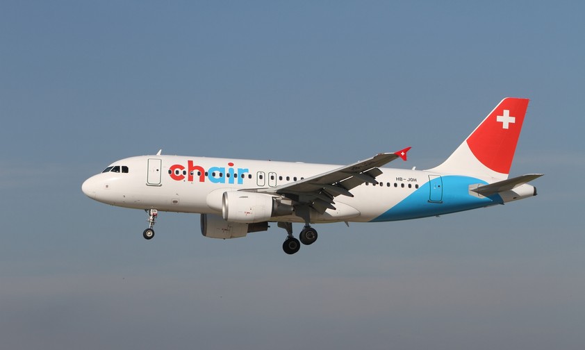 Airbus A319 von Chair Airlines: Alle drei Flieger tragen jetzt das neue Kleid.