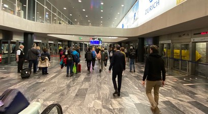 Die Skymetro des Flughafens Zürich wird täglich von rund 18.000 Menschen genutzt.