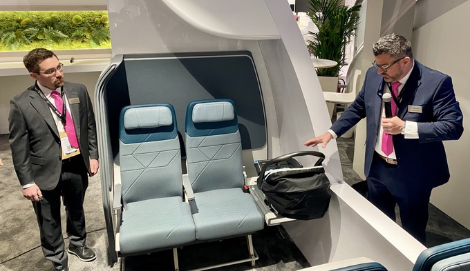 Vorstellung von Sky Nook bei der Kabinenmesse AIX.