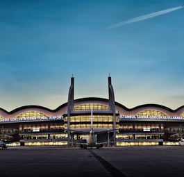 Flugahfen Sabiha Gökcen: Der Airport soll mit dem Flughafen Istanbul mit einer Hochgfeschwindigkeitsbahn verbunden werden.