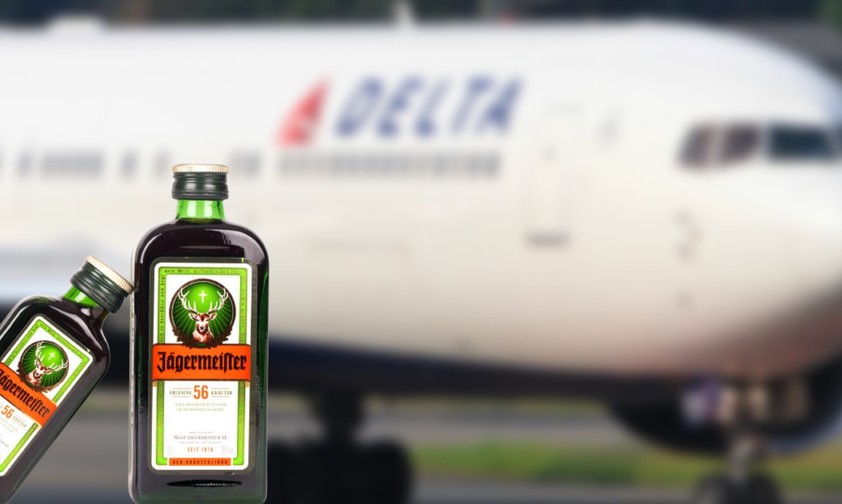 Boeing 767 und Jägermeister-Flaschen: Keine gute Kombination.