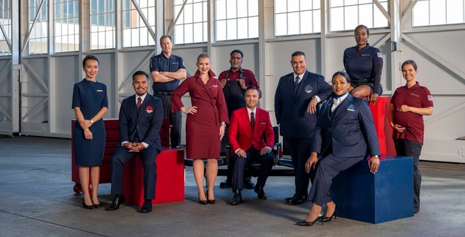 Delta Air Lines: Die Fluglinie kleidet ihr Personal neu ein.
