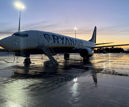 Boeing 737 von Ryanair: Eine Umleitung kann teuer werden.