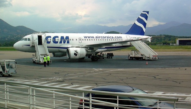Flugzeug von Air Corsica in Ajaccio: Neuer Auftrag?