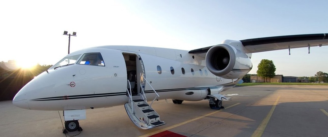 Private Dornier 328 Jet: Hard Rock Air kann bis 30 Gäste darin befördern.