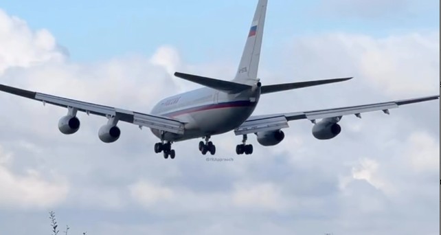 Ilyushin Il-96: Das Flugzeug ist am 16. September in Köln gelandet.