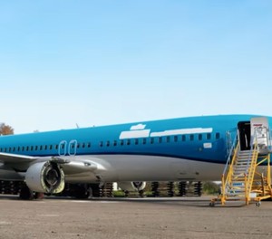 Boeing 737-800 vom KLM: Die PG-BXK wird zerlegt.