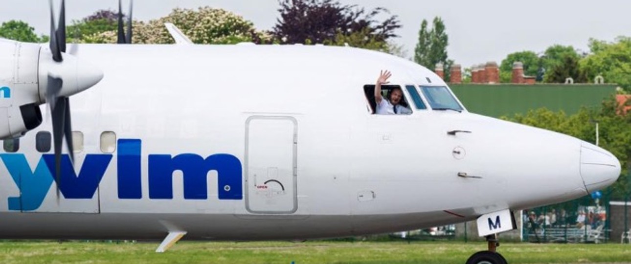 Fokker 50 von VLM Airlines: Bald könnten größere Flieger zur Flotte gehören.