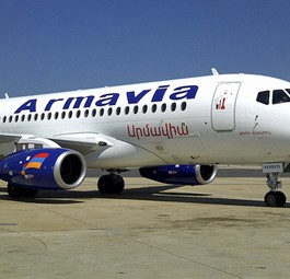 Sukhoi Superjet von Armavia: Nicht mehr im Einsatz.