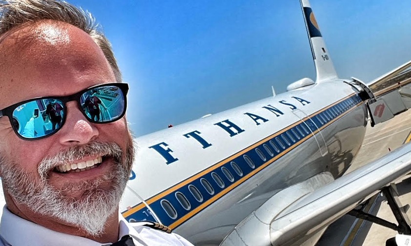 Kapitän Claus Harder: Zurück nach Frankfurt.