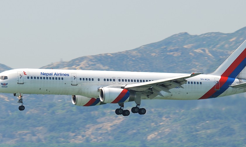 Boeing 757 von Nepal Airlines: Mehr als 31 Jahre alt.