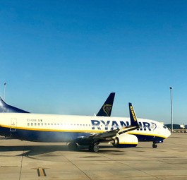 Boeing 737 von Ryanair: Alles neu in Budapest.