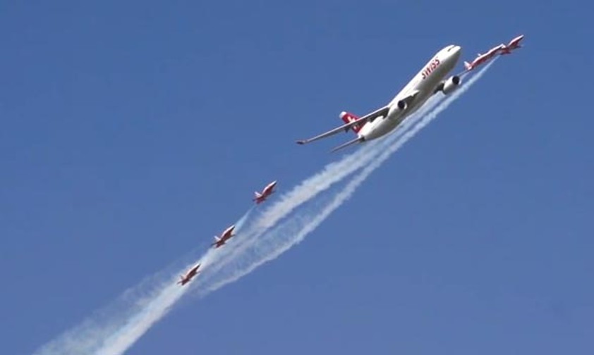 Wenn ein Airbus A330 mit Tigern flirtet