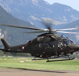 Leonardo AW 169 Lion: Ist direkt aus Italien in Aigen im Ennstal eingetroffen.