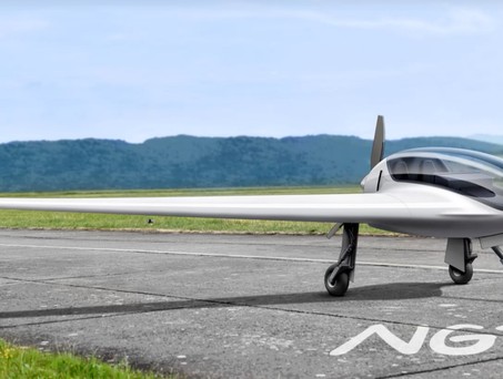 Horten Aircraft: Visualisierung der Horten NG2. 