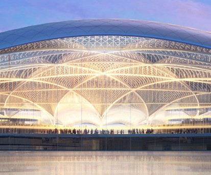 So stellt sich das beauftragte Archittekurbüro Foster + Partners den neuen Airport vor.