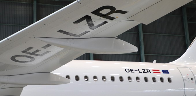 Die OE-LZR kam als Überraschungsgast noch vor dem Jahreswechsel.