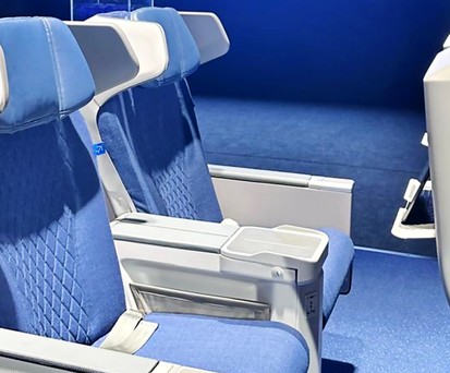Der neue Business-Class-Sitz von Indigo Airlines: Der Recaro R5.