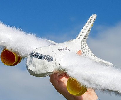 Gebastelter Vueling-Flieger: Die Airline will expandieren.