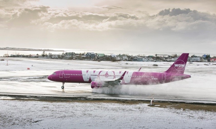 Airbus A321 von Wow Air: Wird nicht mehr für den Billigflieger abheben.