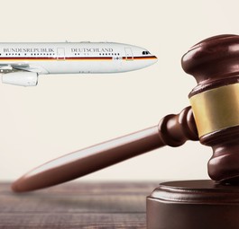Auktion des Airbus A340: Der Meistbietende bekommt den Zuschlag.