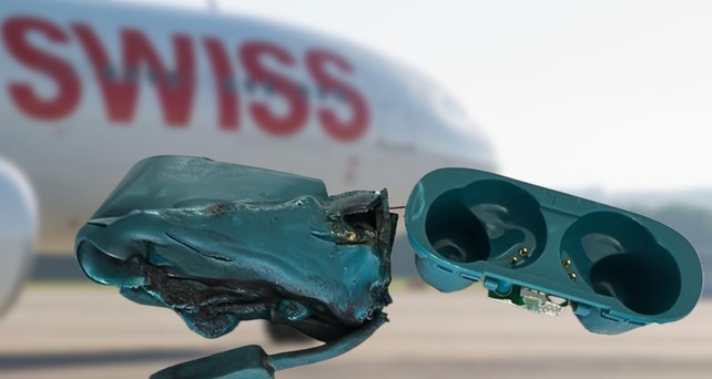 swiss airbus a330 kopfhoerer