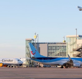Jets von Condor, Tuifly und Eurowings in Düsseldorf: Der Sommerflugplan startet in Kürze.