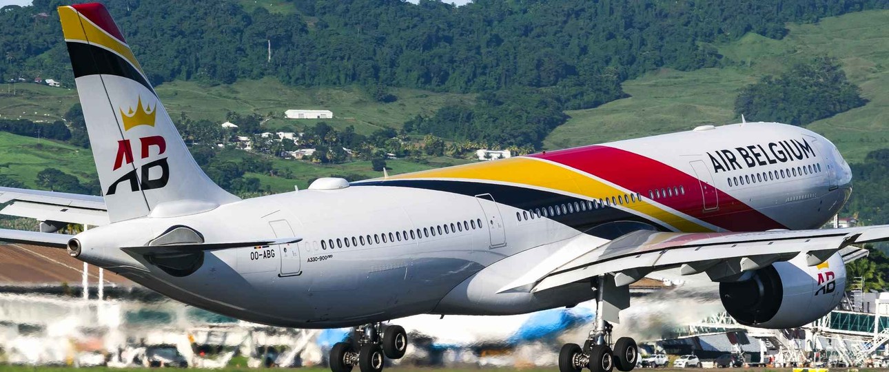 Ein Airbus A330 Neo von air Belgium: Machen die beiden A330 Neo bald den Abflug bei den Belgiern?