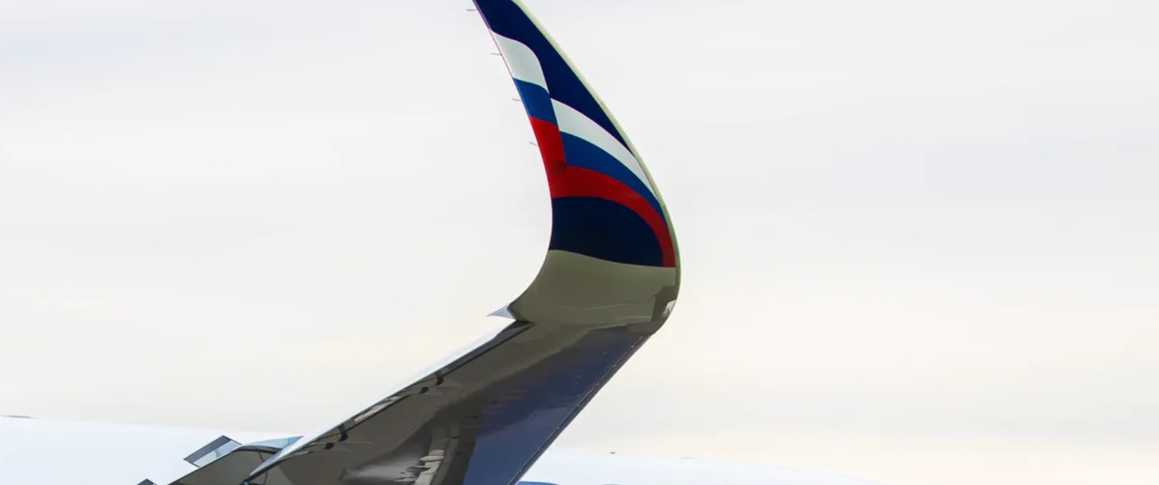 Aeroflot-Winglet: Die Airline spürt die Sanktionen.
