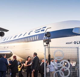 Die 727 Mount Olymp bei der Präsentation am 23. Mai.