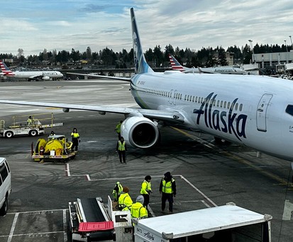 Boeing 737-900 von Alaska Airlines: Probleme mit dem Stargewicht.