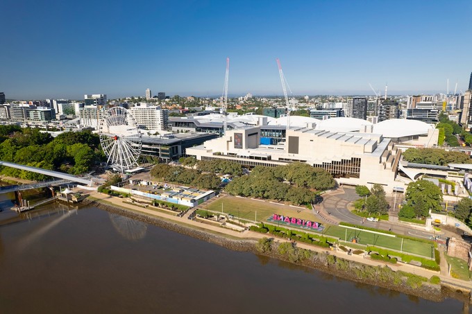 Das Arts Centre auf dem Expo-Gelände