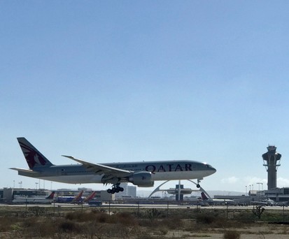 Kontrollturm des Los Angeles International Airport: Die Lotsen sind vom Shutdown nicht betroffen.