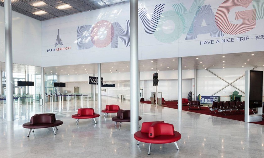 Blick ins neue Gebäude: Es heißt Orly 3 ...