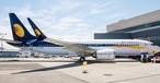 Flugzeug von Jet Airways: Die Fluggesellschaft strauchelt.