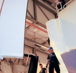 Vier Monate lang arbeiteten dieTechniker von Swiss Aviation Training intensiv am Umbau des alten A330/A340-Simulators.
