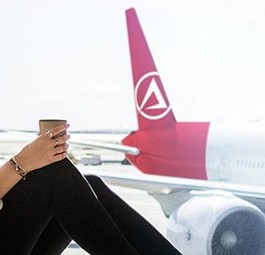 Flieger von Atlasglobal: Die Fluglinie hofft auf mehr Passagiere.