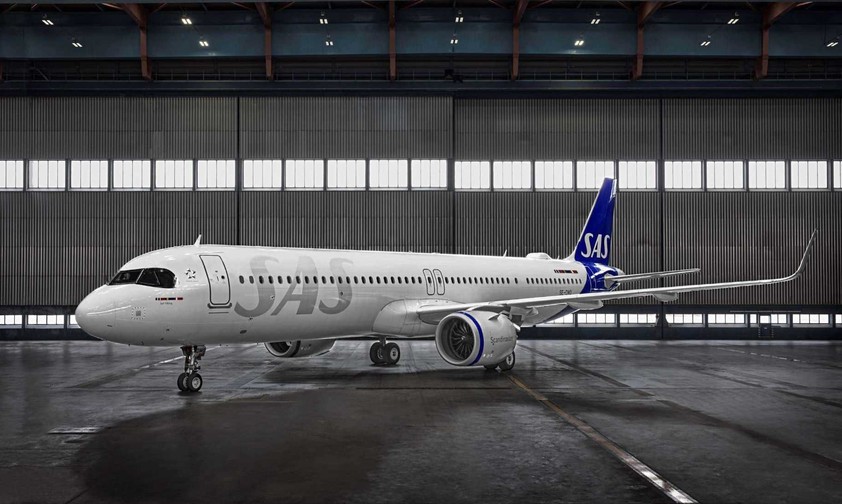 SAS bietet insgesamt 157 Sitze in ihren Airbus A321 LR.