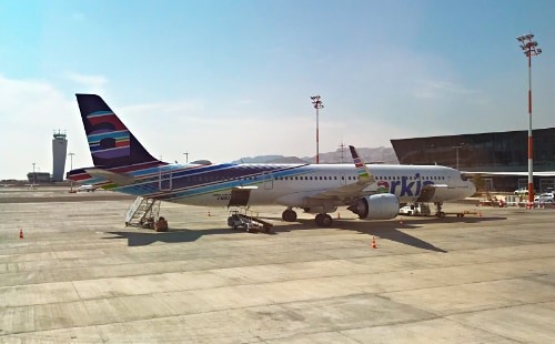 Arkia setzt auch den neuen Airbus A321neo in der LR-Version zum Ilan &amp; Asif Ramon Airport ein.
