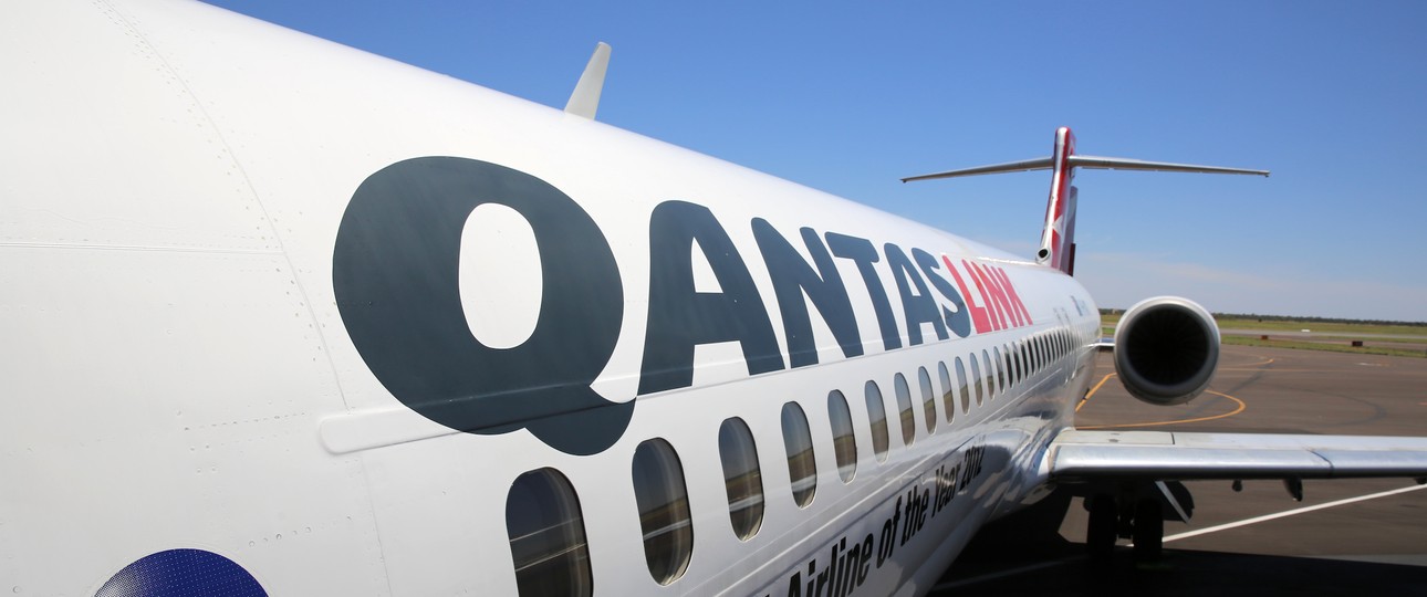 Boeing 717 von Qantas: Nach und nach ausgemustert.