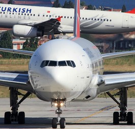 Flieger von Turkish Airlines: Wieder mehr in der Luft.