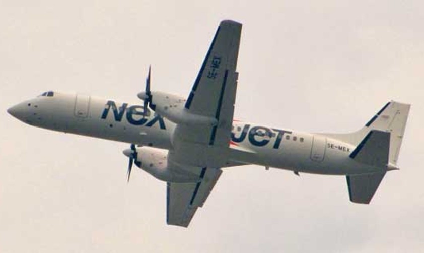 Die SE-MEX von Nextjet: Die BAE ATP fliegt inzwischen wieder.