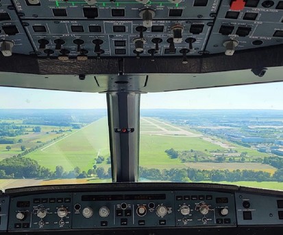 Blick aus dem Cockpit: Bei der Gewerkschaft VC gibt es Krach.