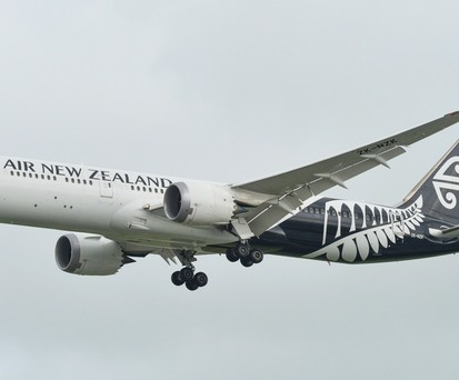 Boeing 787-9 von Air New Zealand: Die Airline setzt diesen Flugzeugtyp auf der Route San Francisco - Auckland ein. 