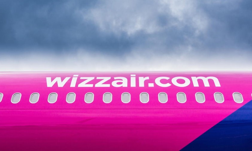 Wizz-Air-Flieger: Seltener in Wien zu sehen.
