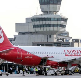 Laudamotion-Jet in Berlin-Tegel: Der Start ist vielerorts missraten.