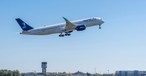 Der erste Airbus A350: Im April verließ der Flieger die Lackierhalle in Toulouse und flog zum ersten Mal.